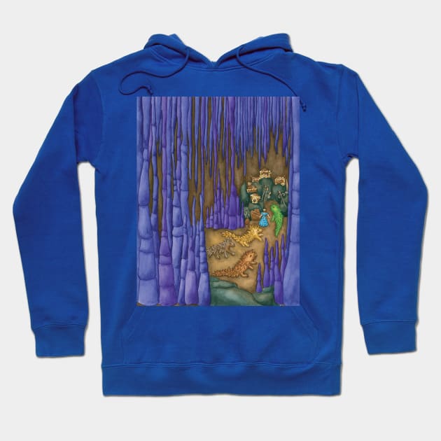 Esmeralda's Dragon Cave Hoodie by astrongwater